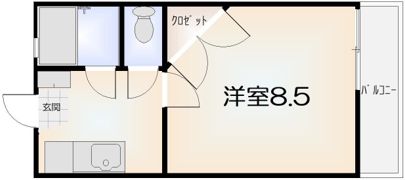 コーポエスペランスの間取り画像