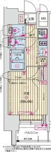プレサンス吹上駅前エテルノの間取り画像