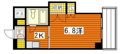 坪田ビルの間取り画像