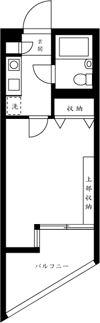 パークサイド西横浜の間取り画像