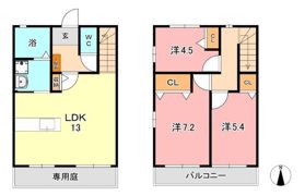 アペルト泉田 Ⅱの間取り画像
