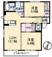 ドミシル東高須 B棟の間取り画像