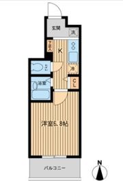 ドゥーエ浦安Ⅱの間取り画像