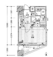 クレアシオン渋谷神山町の間取り画像