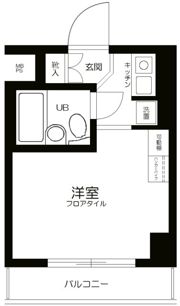 日神パレステージ錦糸町第2の間取り画像
