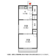 江口コーポの間取り画像