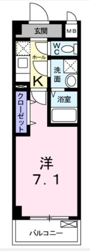 エスパシオEの間取り画像