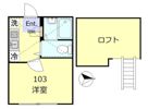 アジュール中野の間取り画像