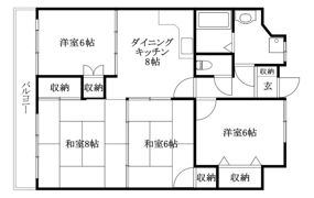 ACTY堀江の間取り画像
