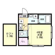 セレーノ田浦Ⅱの間取り画像