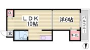 ベルグリーン鈴蘭台の間取り画像