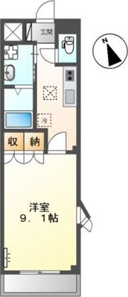 ラ・フォルテⅡの間取り画像