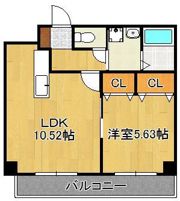 ルネッサ足原の間取り画像