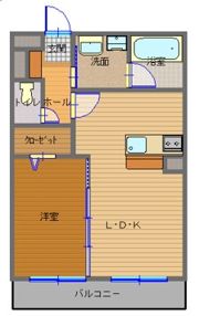 THE NEXT ONEの間取り画像