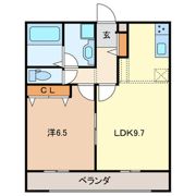 ミルクリーク川口の間取り画像