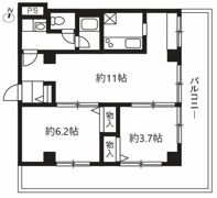 アールスリー川越の間取り画像
