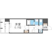 プレサンス京町堀ノースの間取り画像