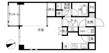 テアトロの間取り画像