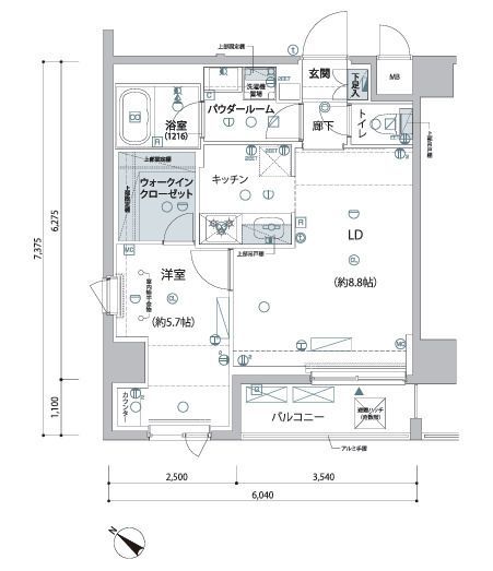 間取図
