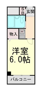 ロイヤルメゾン石橋の間取り画像