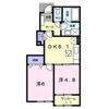 ヴィラ・ガ－デン Gの間取り画像