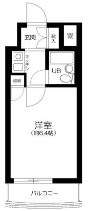 シーアイマンション池袋西の間取り画像