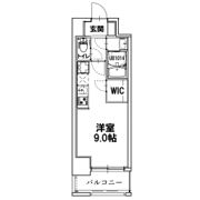 Alivis神戸駅前の間取り画像