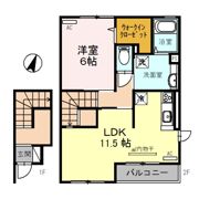 D－roomToki206の間取り画像