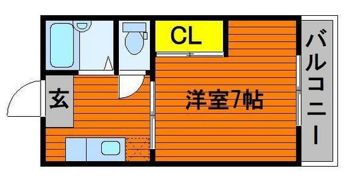メゾンミヤモトの間取り画像