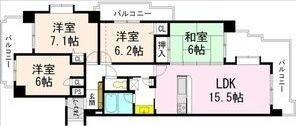 ユニーブル原駅前の間取り画像