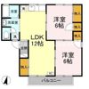 セジュールKEI C棟の間取り画像