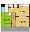 橋本ビル（戸畑）の間取り画像
