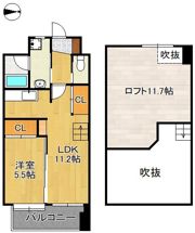 コンプレート富士見の間取り画像