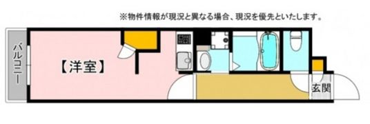 D.siel広島駅前の間取り画像