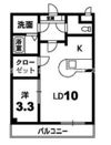 コーポカレンの間取り画像