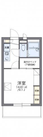 レオパレス花の間取り画像