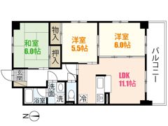 SanSouthSilenceの間取り画像