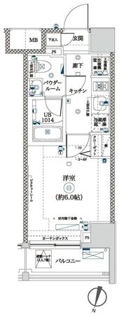 La Douceur吉野町の間取り画像