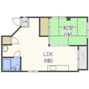 マルコシマンションの間取り画像