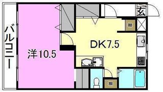 第二あかしマンションの間取り画像