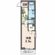 ハ－モニ－Mの間取り画像