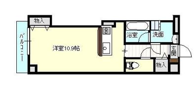 サンライズ五福公園の間取り画像