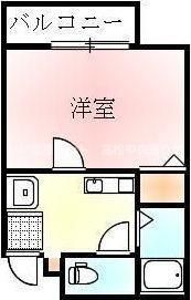 グロリアスハイムの間取り画像