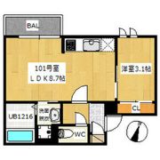 GRANDTIC 門真の間取り画像