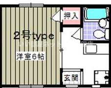 マンション池田の間取り画像
