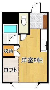 アビタシオン若園の間取り画像