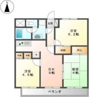 シャトー天神の間取り画像