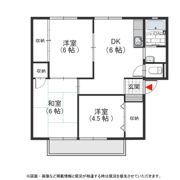 ルミエール永畑 Bの間取り画像