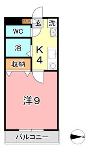 サンライズマンションの間取り画像