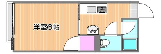 ハイツ菅の間取り画像
